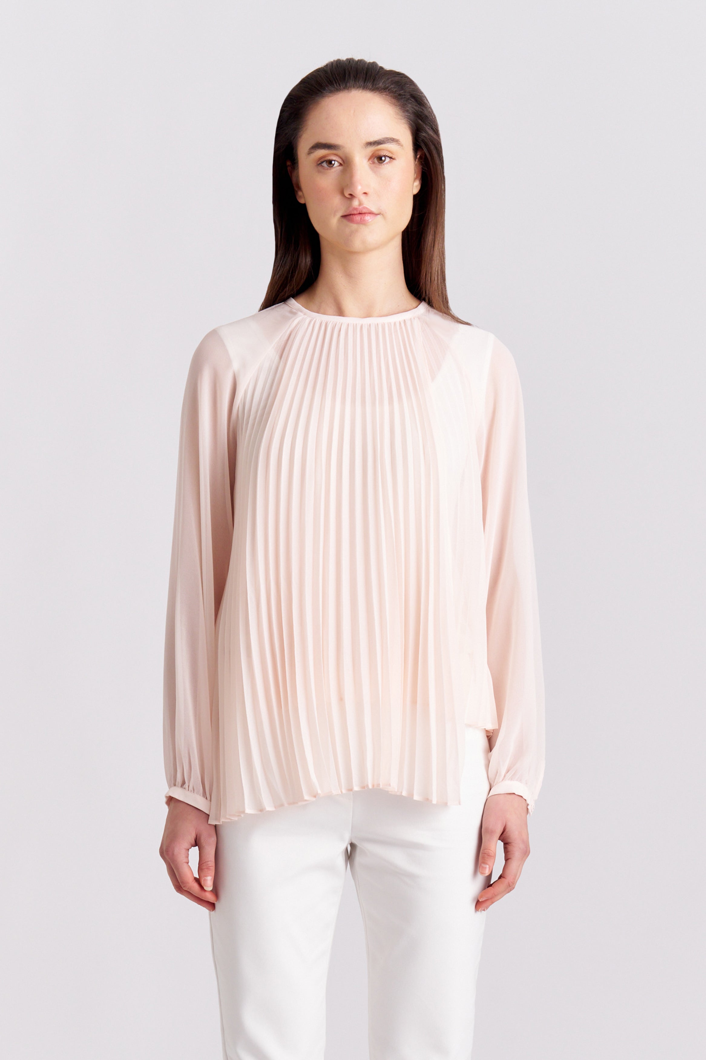 ADALINE PLEATED SHIRT