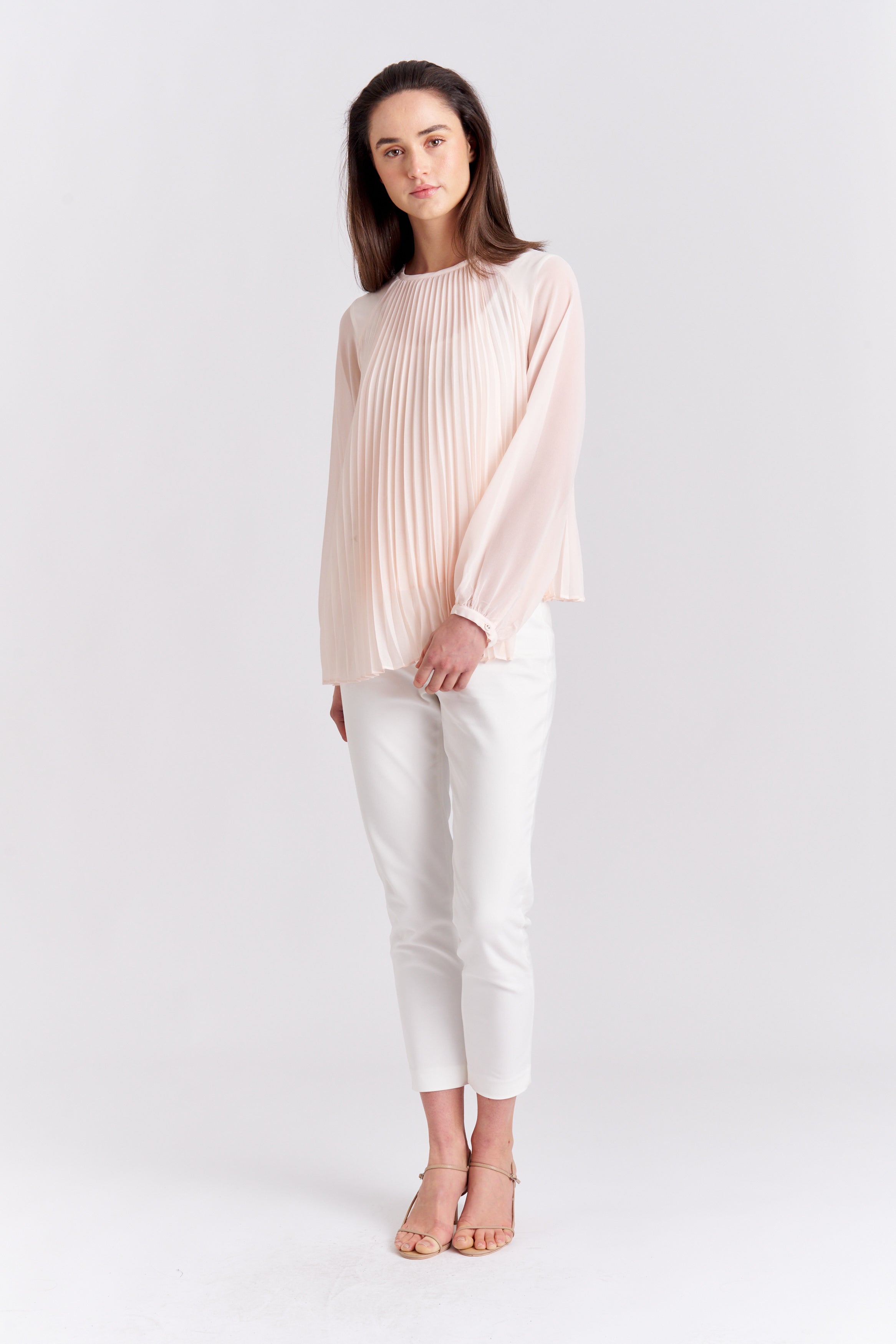 ADALINE PLEATED SHIRT