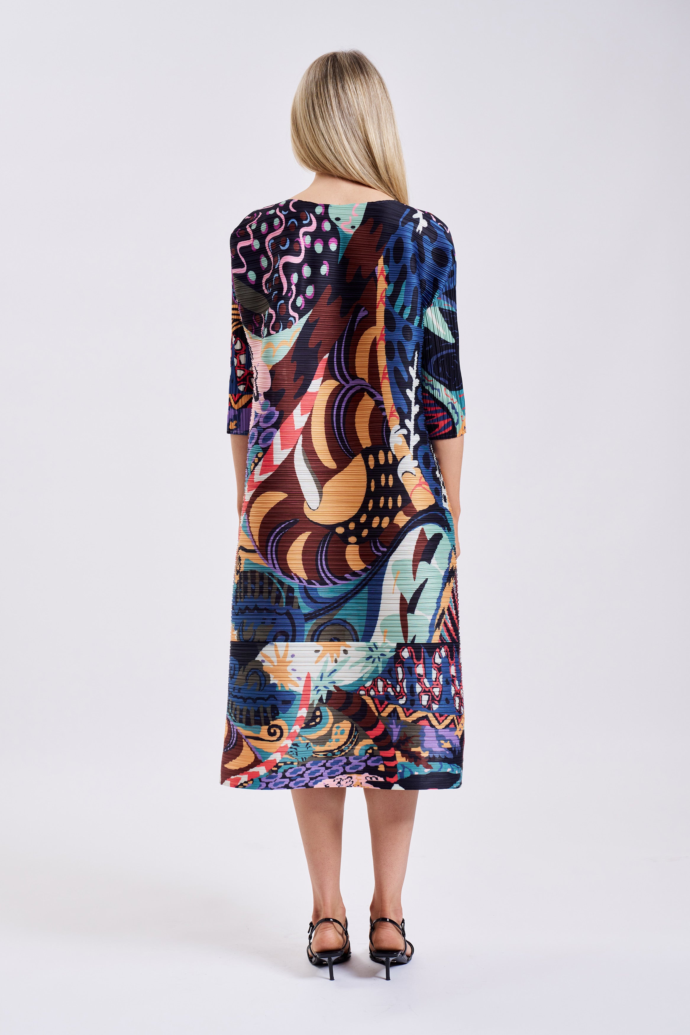 DALI PLEATED DRESS