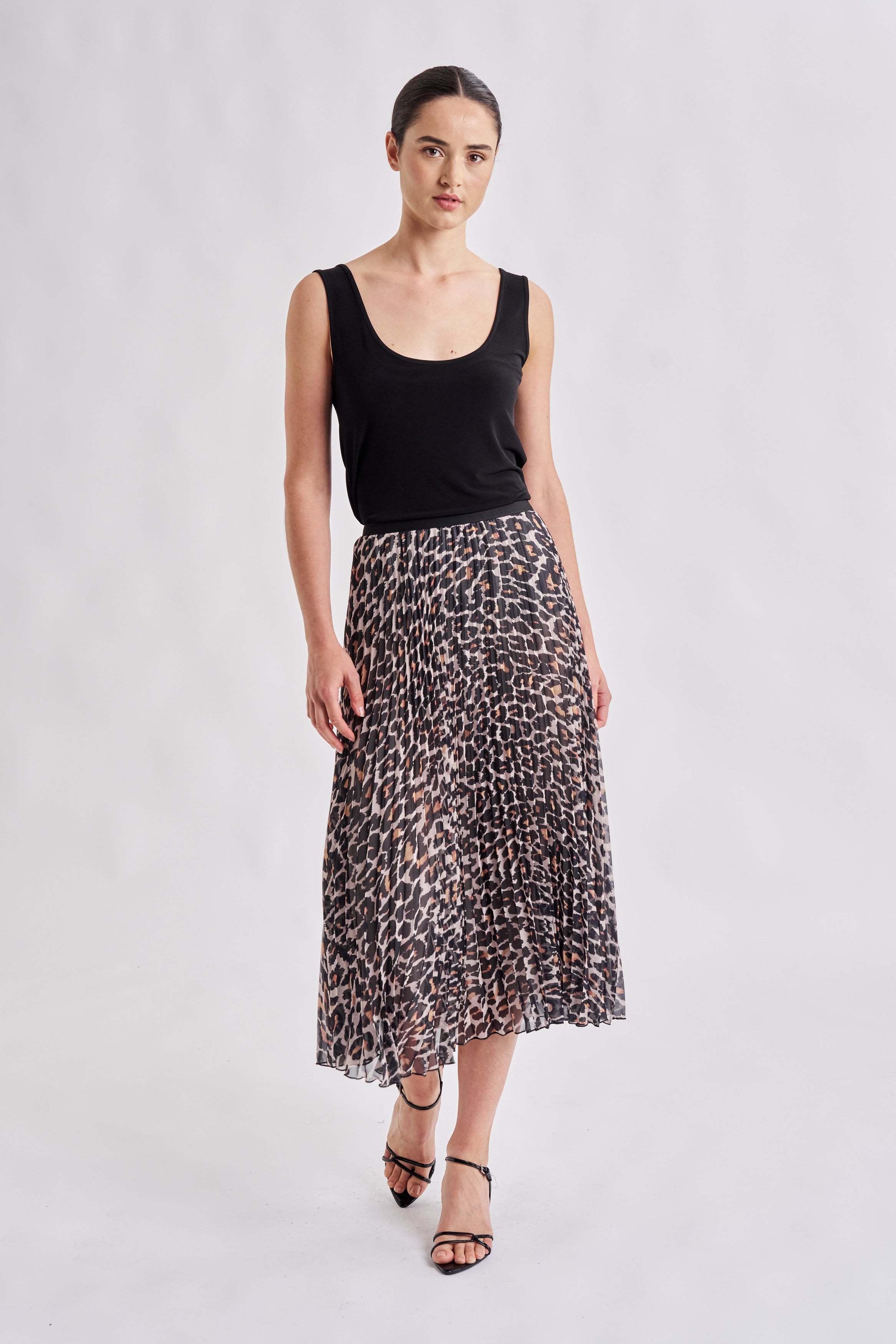 LEO PLEATED SKIRT