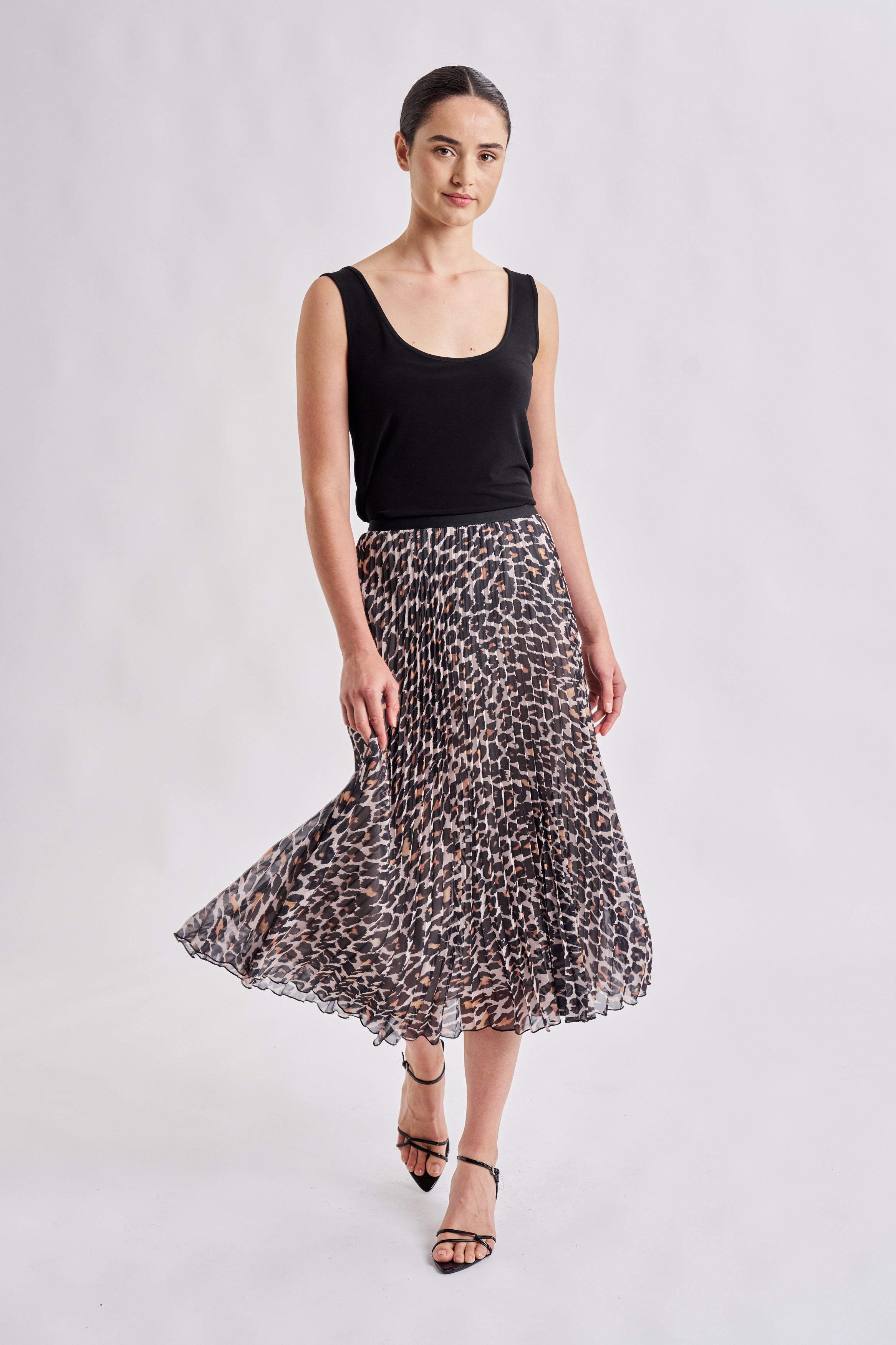 LEO PLEATED SKIRT