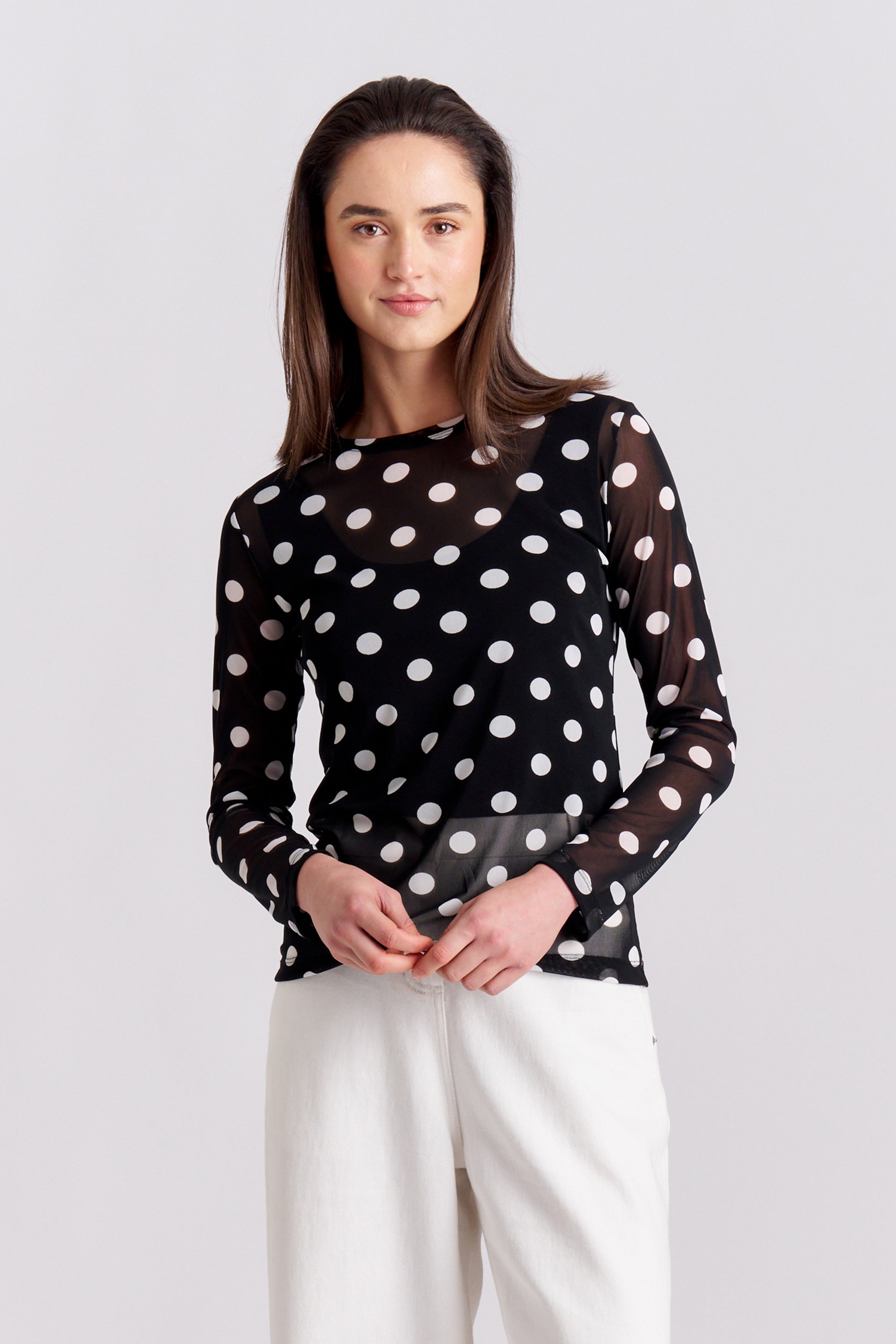 SPOT MESH TOP