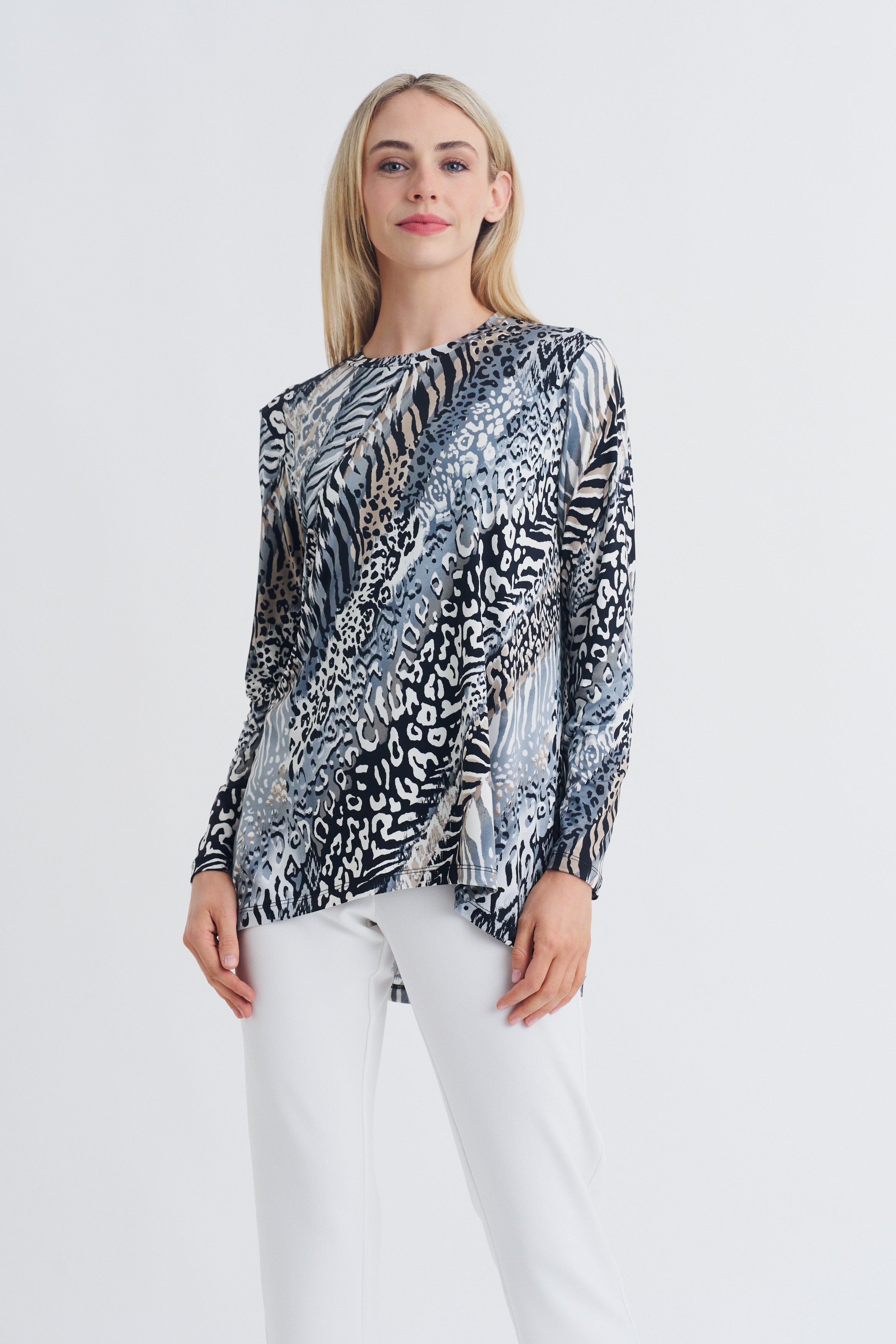 ANIMALIA L/S SWING TOP